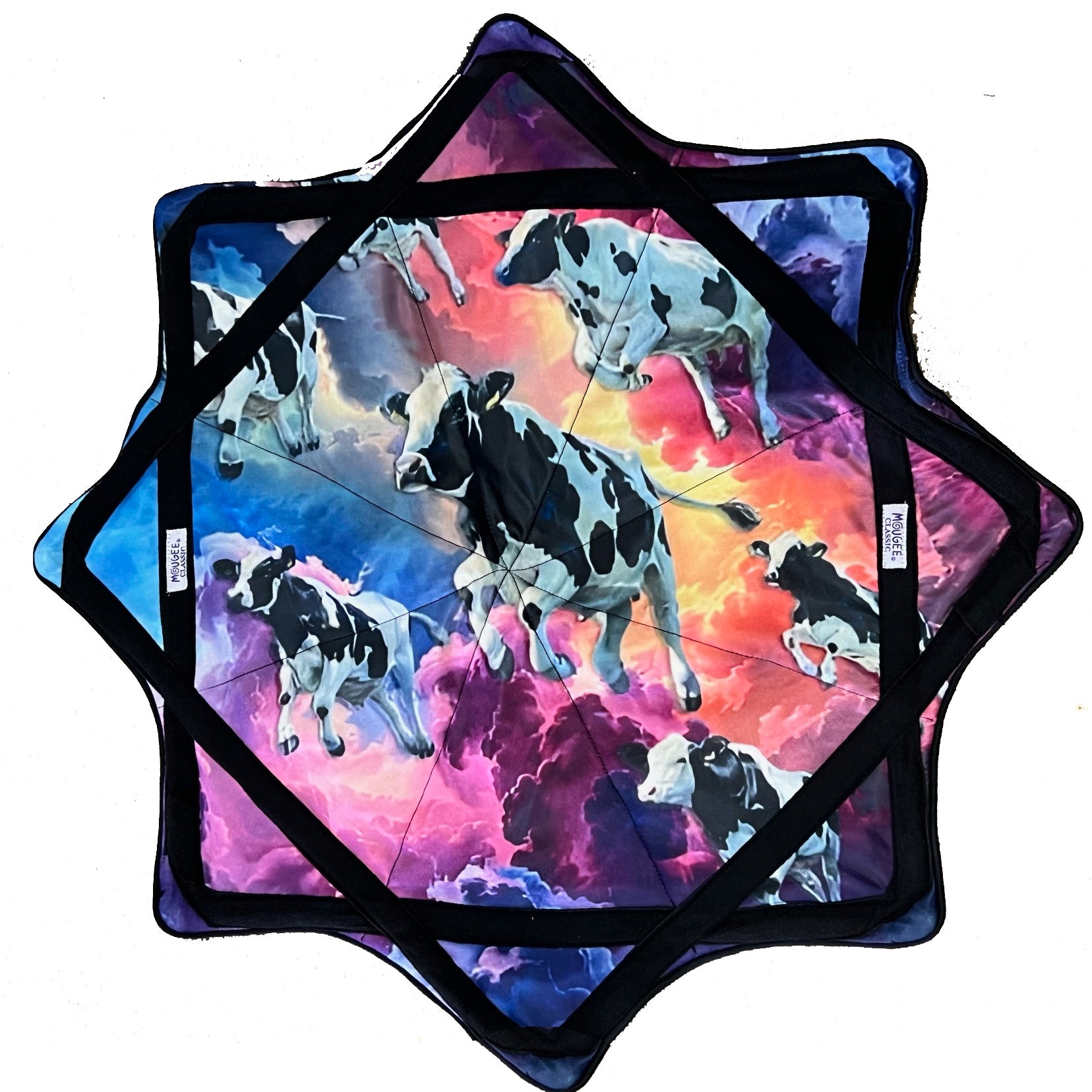 Mougee Classic Flow Star - 27" Diameter - Durable and Vibrant Patterns Mougee
