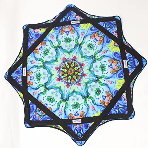 Mougee Classic Flow Star - 27" Diameter - Durable and Vibrant Patterns Mougee
