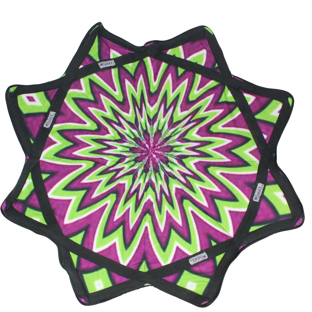 Mougee Classic Flow Star - 27" Diameter - Durable and Vibrant Patterns Mougee