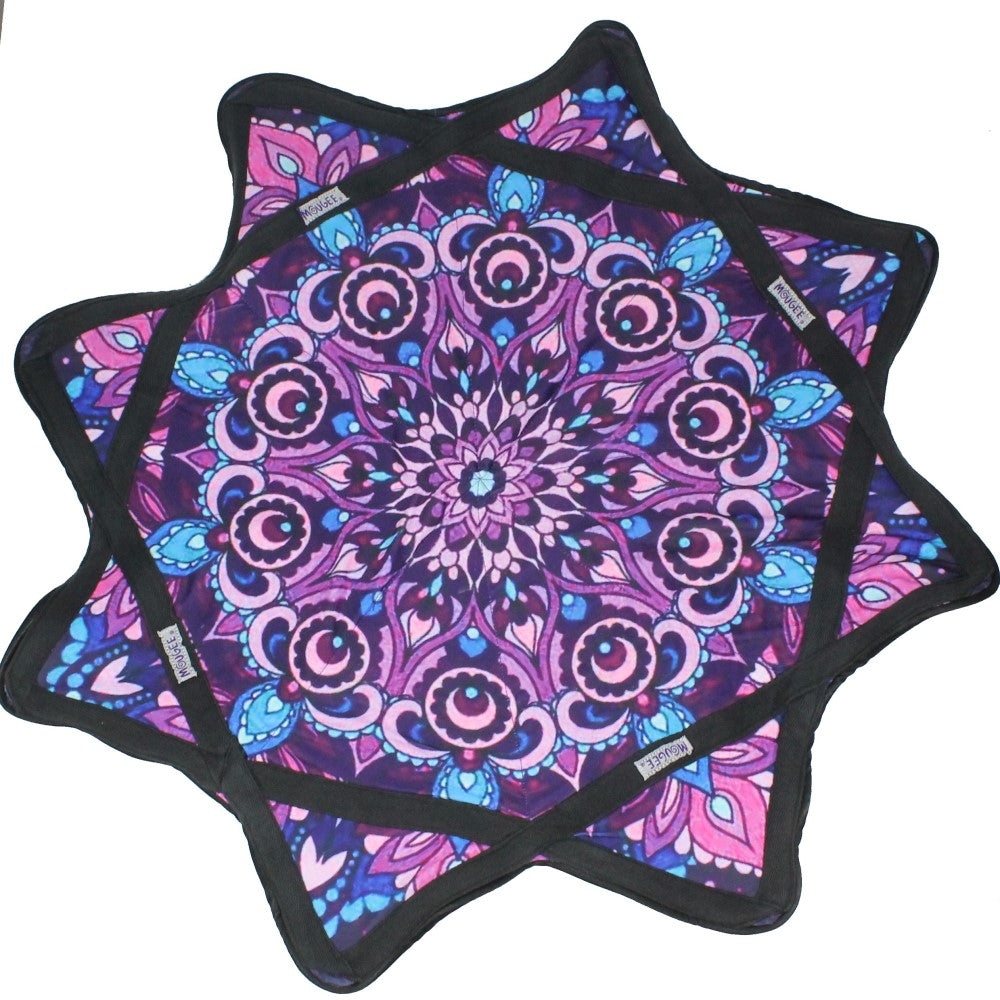 Mougee Classic Flow Star - 27" Diameter - Durable and Vibrant Patterns Mougee