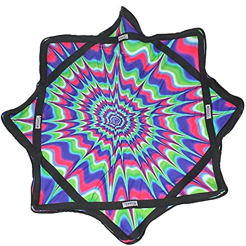 Mougee Classic Flow Star - 27" Diameter - Durable and Vibrant Patterns Mougee