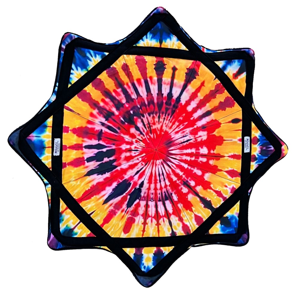 Mougee Classic Flow Star - 27" Diameter - Durable and Vibrant Patterns Mougee