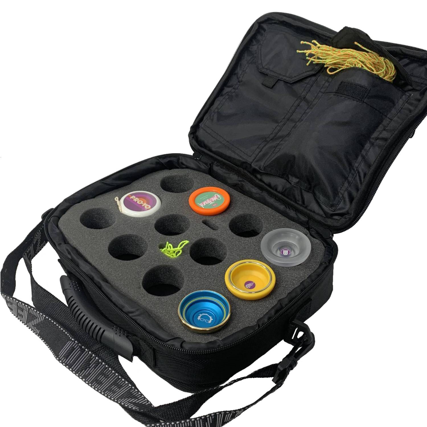 Zeekio Premium Yo-Yo Bag - Soft Yo-Yo Case with Adjustable Shoulder Strap Zeekio
