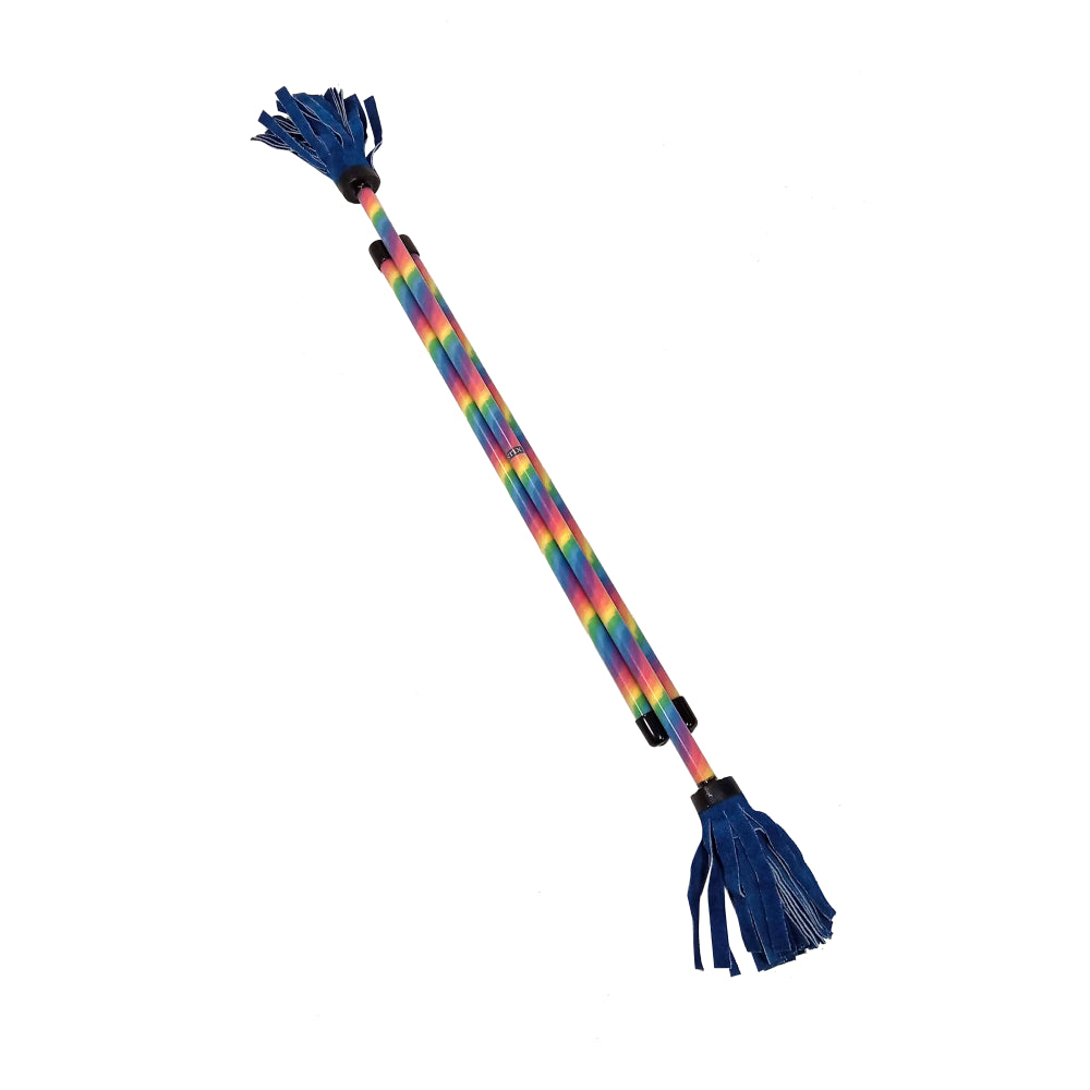 Z-Stix Professional Juggling Flower Sticks-Devil Sticks and 2 Hand Sticks, High Quality, Beginner Friendly - Festival Series Zeekio