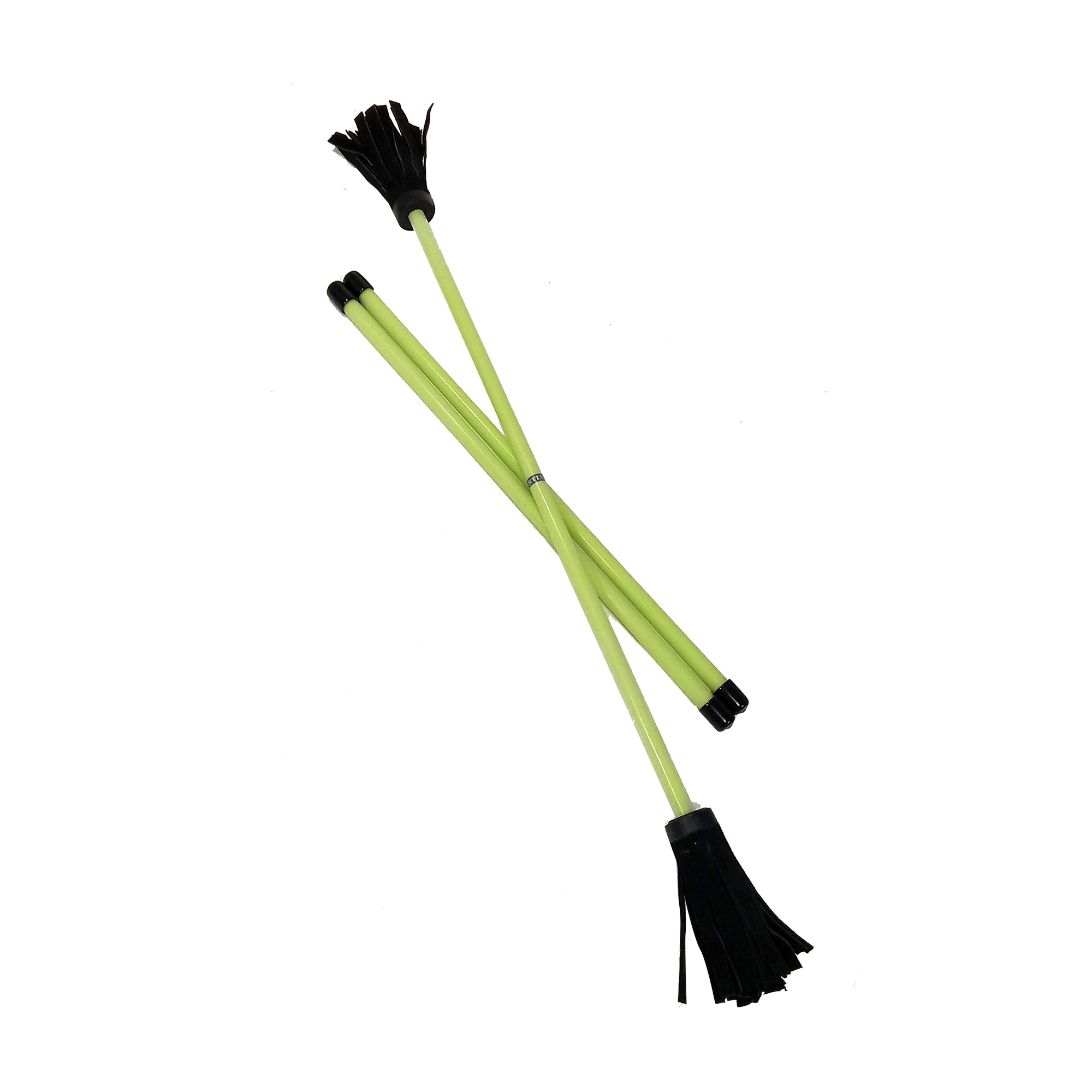 Z-Stix Professional Juggling Flower Sticks-Devil Sticks and 2 Hand Sticks, High Quality, Beginner Friendly - Neon Series Zeekio