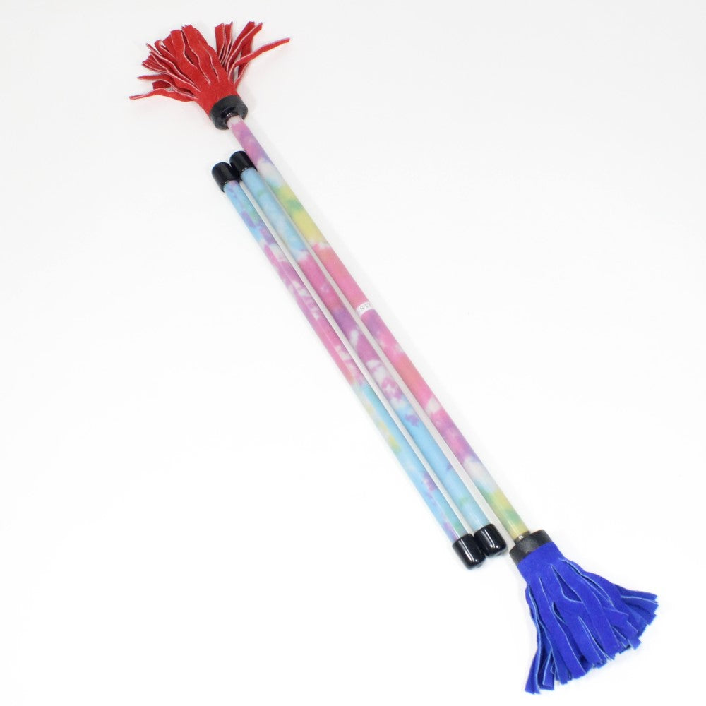Z-Stix Professional Juggling Flower Sticks-Devil Sticks and 2 Hand Sticks, High Quality, Beginner Friendly - Festival Series Zeekio