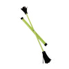 Z-Stix Professional Juggling Flower Sticks-Devil Sticks and 2 Hand Sticks, High Quality, Beginner Friendly - Neon Series Zeekio