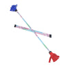 Z-Stix Professional Juggling Flower Sticks-Devil Sticks and 2 Hand Sticks, High Quality, Beginner Friendly - Festival Series Zeekio