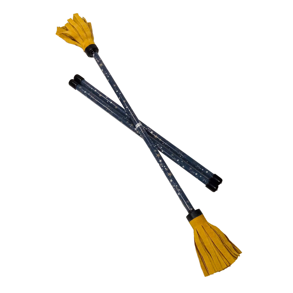 Z-Stix Professional Juggling Flower Sticks-Devil Sticks and 2 Hand Sticks, High Quality, Beginner Friendly - Festival Series Zeekio