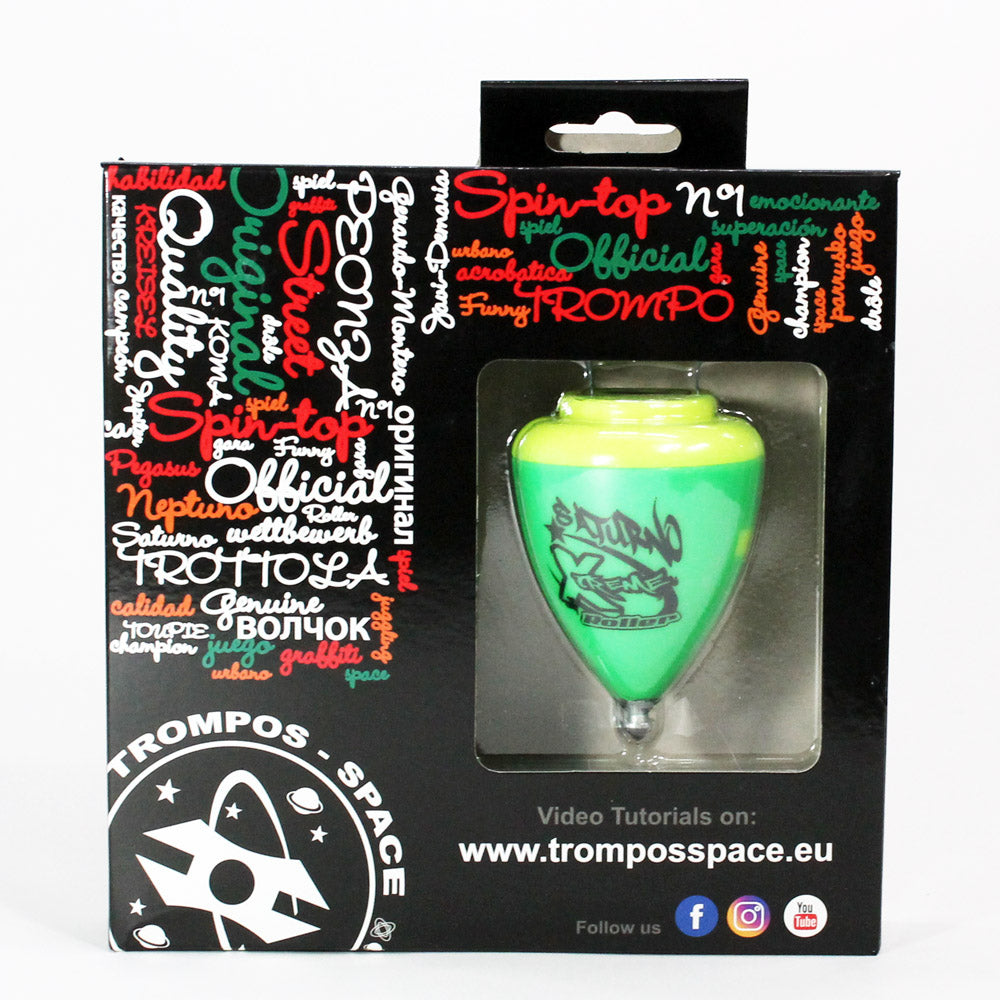Trompos Space SL Spin Top Saturno Xtreme Roller - Bearing Tip SpinTop -