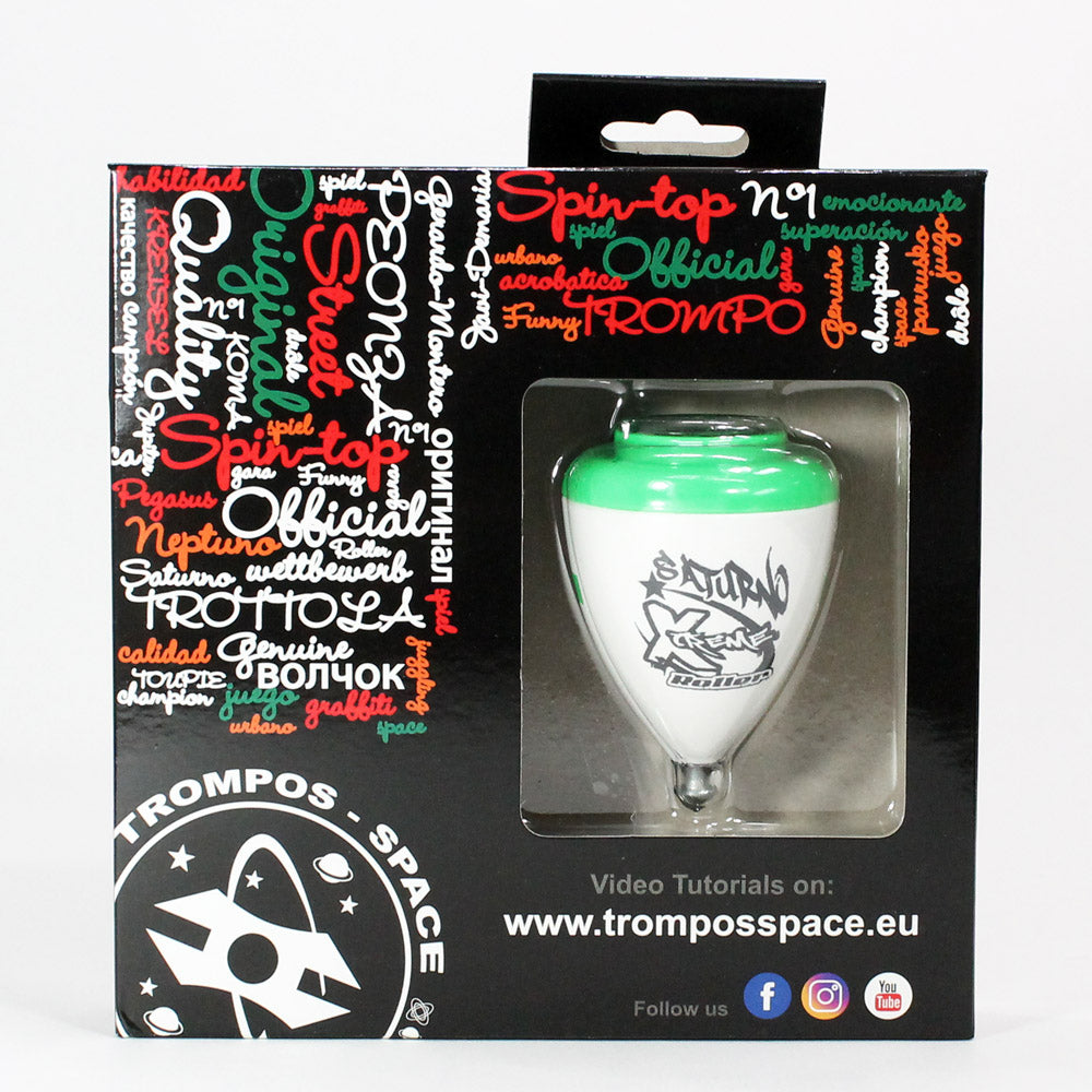 Trompos Space SL Spin Top Saturno Xtreme Roller - Bearing Tip SpinTop -