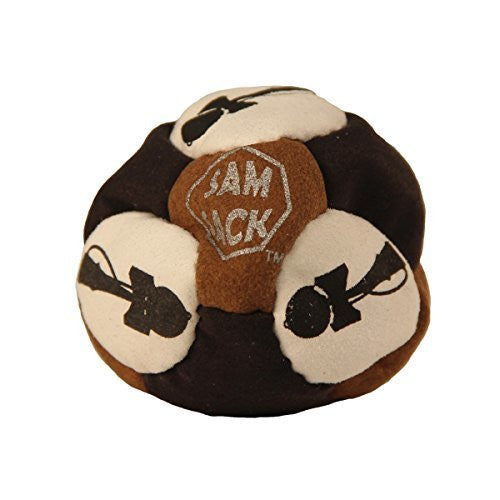 Sam Sack-Series 5 -"Metal Mouth" 8 Panel Footbag - Metal Fill -Limted Ed.