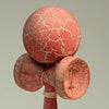 Bahama Kendama Grand Full Crackle - Black over Yellow Gloss Finish