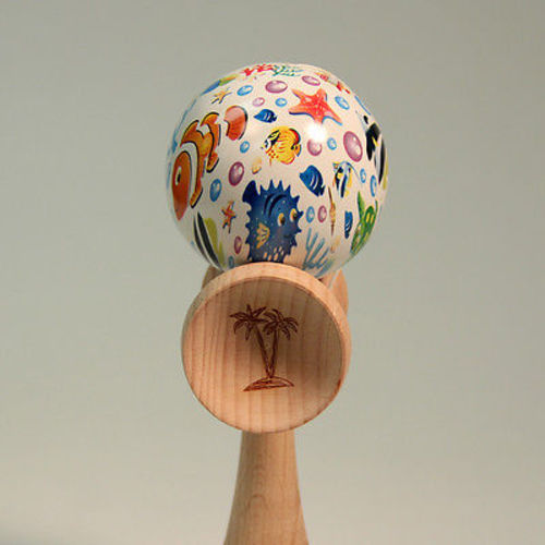Bahama Kendama Hydro Printed Designer Series Bahama Kendama