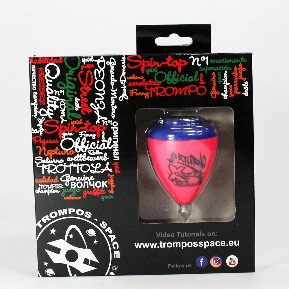 Trompos Space SL Spin Top Saturno Xtreme Roller - Bearing Tip SpinTop -
