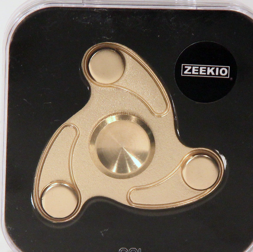 The Golden Turbine Fidget Hand Spinner- Metal with Hybrid Bearing