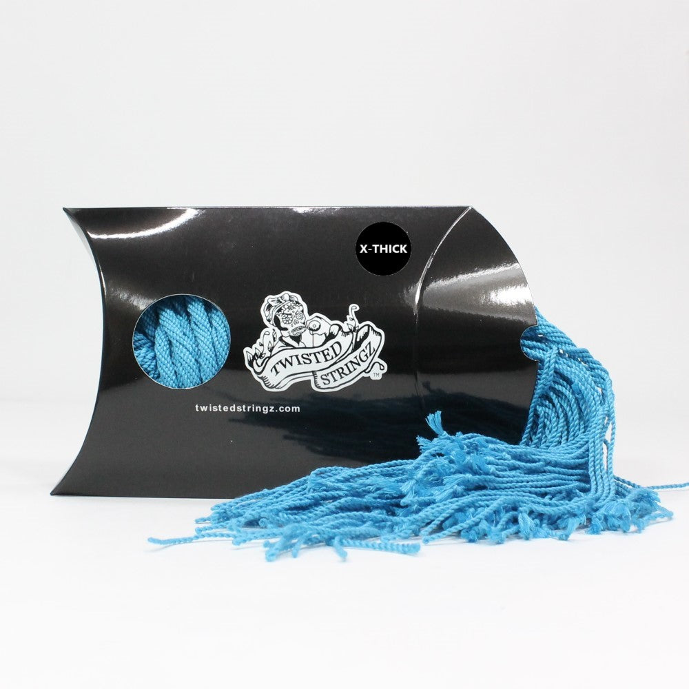 Twisted Stringz Yo-Yo Strings - Polyester - Solid Extra Thick YoYo String - 100 Pack