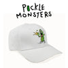 Pickle Monsters Baseball Hat - Adjustable Cap with Embroidered Pickle Monster Design