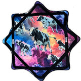 Mougee Classic Flow Star - 27" Diameter - Durable and Vibrant Patterns