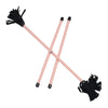 Z-Stix Professional Juggling Flower Sticks/Devil Sticks and 2 Hand Sticks, High Quality, Beginner Friendly - Solid Series Zeekio