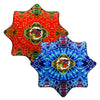 Mougee "Intra" Classic Flow Star - Internal Webbing - 27" Diameter - Durable and Vibrant Patterns Mougee