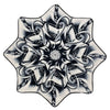 Mougee "Intra" Classic Flow Star - Internal Webbing - 27" Diameter - Durable and Vibrant Patterns Mougee