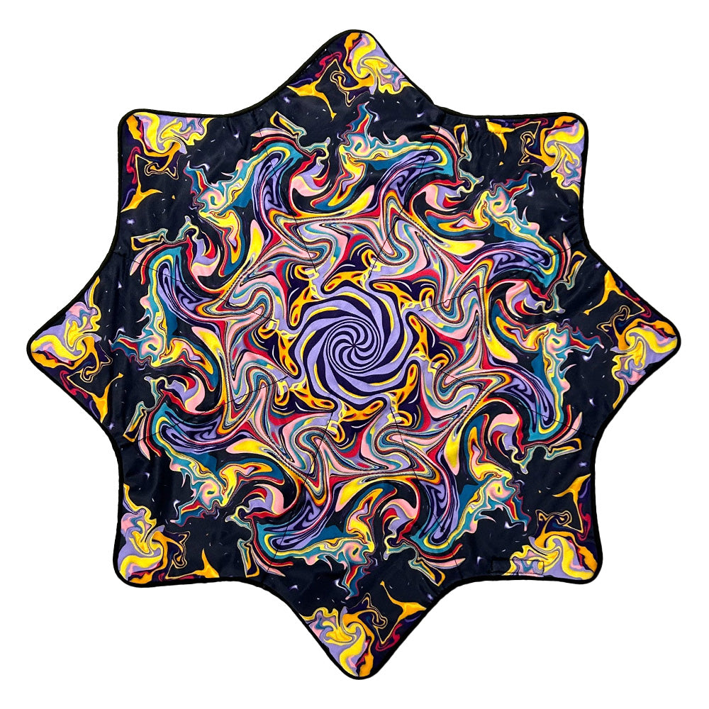 Mougee "Intra" Midway Flow Star - Internal Webbing - 24" Diameter - Durable and Vibrant Patterns Mougee