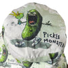 Pickle Monster Bucket Hat - Fun Hat Features the Dreaded Pickle Monster