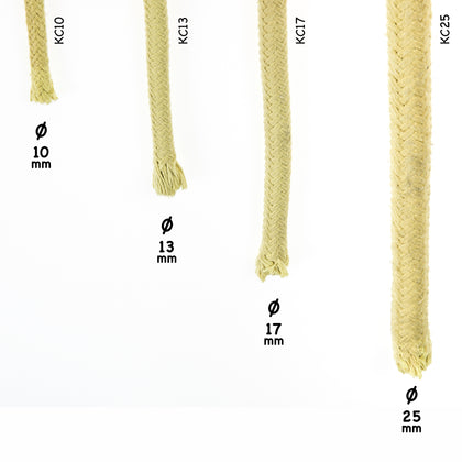 Play Wick Rope made of Kevlar - Fire Toys Replacement Rope- Sold by the Foot