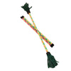 Z-Stix Professional Juggling Flower Sticks-Devil Sticks and 2 Hand Sticks, High Quality, Beginner Friendly - Festival Series Zeekio