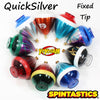 Spintastics QuickSilver Hybrid Spin Top - Fixed Tip Spintastics