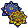 Mougee Classic Flow Star - 27" Diameter - Durable and Vibrant Patterns Mougee