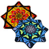 Mougee Classic Flow Star - 27" Diameter - Durable and Vibrant Patterns Mougee