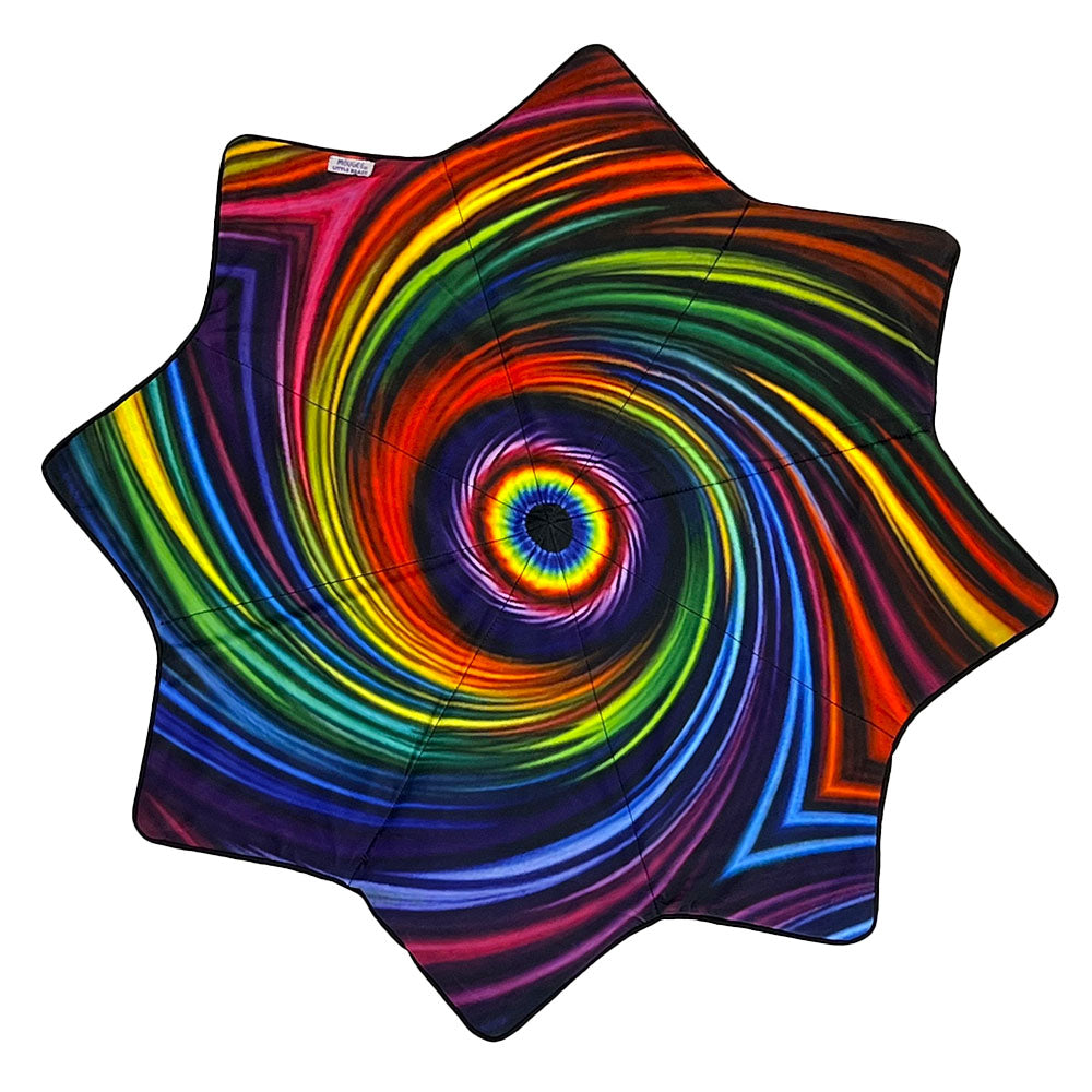 Mougee "Intra" Little Beast Flow Star - Internal Webbing - 34" Diameter and 1 Pound of Fun! Mougee