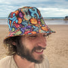 Mougee Reversible Bucket Hat - One size fits all Mougee