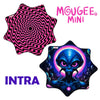 Mougee "Intra" Mini Flow Star - Internal Webbing - 20" Diameter - Durable and Vibrant Patterns Mougee