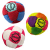 Mougee Sack Footbag - Amara Suede - 14 Panel - Sand or Pellet Filled Foot Bag
