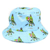 Pickle Monsters Bucket Hat - Fun Pickleball Hat Featuring the Dreaded Pickle Monster Crew