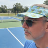 Pickle Monsters Adjustable Pickleball Visor - Adjustable One Size Fits All Sun Visor - Featuring the Dreaded Pickle Monster Crew