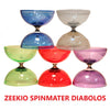 Zeekio Master Spin Diabolo Set- Triple bearing, Fiberglass Sticks and String Zeekio