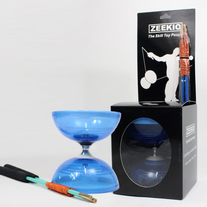 Zeekio Master Spin Diabolo Set- Triple bearing, Fiberglass Sticks and String Zeekio