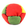 Zeekio Rasta Footbag – 8 Panel - Sand filled - Suede Foot Bag by Zeekio