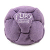 Zeekio Fury 'Furry' Footbag  - 14 Panel Hand Stitched Foot Bag - Amara Suede  - Sand Filled Sack