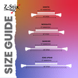 Z-Stix Professional Juggling Flower Sticks-Devil Sticks and 2 Hand Sticks, High Quality, Beginner Friendly - Camouflage Series Zeekio