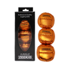 Zeekio Galaxy Juggling Balls - Metallic Series - Premium 12 Panel Genuine Leather Balls - 130g - 67mm - Pack of 3 Zeekio