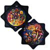 Mougee Classic Flow Star - 27" Diameter - Durable and Vibrant Patterns Mougee