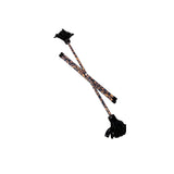 Z-Stix Professional Juggling Flower Sticks-Devil Sticks and 2 Hand Sticks, High Quality, Beginner Friendly - Animal Series Zeekio