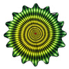 Mougee 16*P Flow Star - 27" Diameter - 16 Point Flow Star - Durable and Vibrant Patterns Mougee