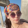Mougee Head Scarf / Bandana in Fan favorite Mougee Designs- Two Sided Prints. Mougee