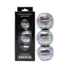 Zeekio Galaxy Juggling Balls - Premium 12 Panel Genuine Leather Balls - 130g - 67mm - Pack of 3 Zeekio